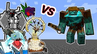 Angry Angler Vs. Mowzie's Mobs Monsters in Minecraft