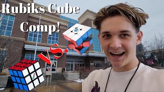 I DID IT! [FIRST Rubik's Cube Competition 2023]