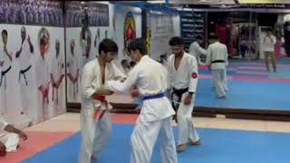 Kyokushin Belt test Kumite-Raja's Martial Arts#kyokushinkarate #rajasmartialarts #fullcontactkarate