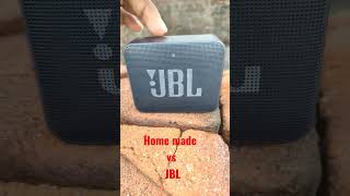 home made VS JBL blutooth speaker shorts video