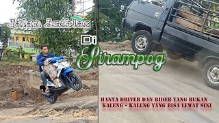 Kampung Karang Anyar Di Sirampog Yang Terkena Amblas.