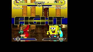 MUGEN: Spin To (Me) & Squidward vs NeoZekrom & SpongeBob