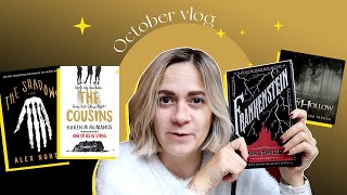 October Vlog |  👻🎃 Reading Spooky Books 💀