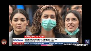 Brown College 1st to bring back mask mandate...