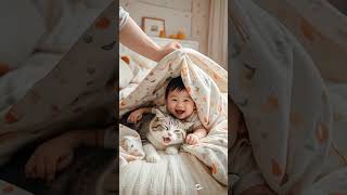 Cute Babies isn't it ? | Ft. Ai Digital #cutebaby #aiindesign #ai #midjourney #aiart #magical #cat