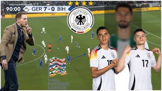 Fulminantes Spiel zum Gruppensieg: Deutschland - Bosnien-Herzegowina (7:0) | Taktik-Analyse