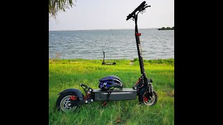 CF-D10-2AB 10inch offroad 52V 2000W 2600W  fast dual motor electric scooter manufacture COOLFLY