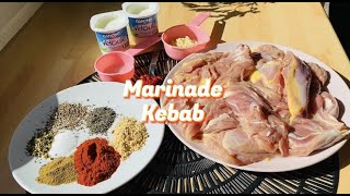 Marinade kebab avec lovellscook