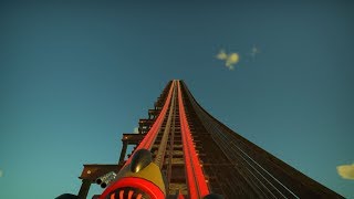 Planet Coaster: Steel Rapid RollerCoaster POV