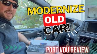 HOW TO Add Wireless Apple Carplay, Android Auto to your car!  //  PORT VDU Honest Review