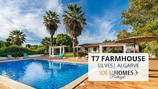 Silves, Algarve - 7 Bedroom Farmhouse + Annex with pool for sale in Portugal