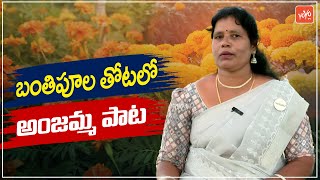 బంతిపూల తోటలో చిలుకపై అంజమ్మ పాట Folk Singer Anjamma Joshful Song | YOYO TV Music