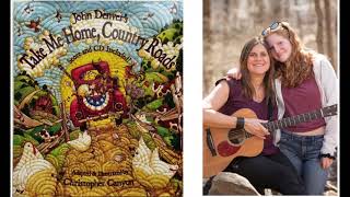 Country Roads - Kids Sing along, Read Along, LISTEN & LEARN WITH LIZZIE.  John Denver cover.