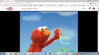 Elmo's Letter E