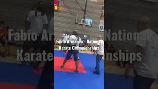 Fabio Armando - National Karate Championships.