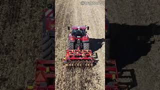 Case IH Puma 200 z Väderstad Cultus 300 na polu po kukurydzy na ziarno #vaderstad #traktor24