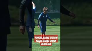 timnas Jepang latihan intensif jelang lawan timnas Indonesia