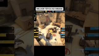 A TATICA INFALÍVEL PARA VOCÊ FAZER NA MIRAGE NO CS GO