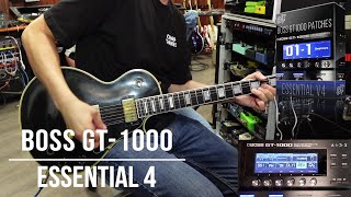 Boss GT-1000 Patches | Essential V4 | Playthrough (Firmware 4 Demo)