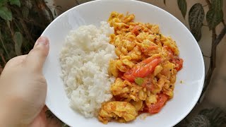 Cooking Video : Scrambled Egg with Tomatoes Recipe