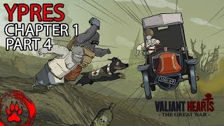 Valiant Hearts: The Great War ▎ C1 P4 - Ypres  ▎ Full HD, No commentary Walktrough