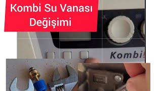 Kombi su doldurma vanası nasıl değiştirilir kombi su vanası değişimi kombi su vanası tamiri buderus