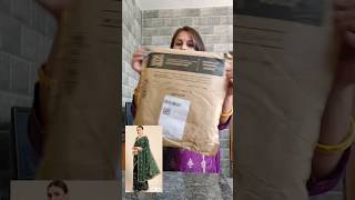 Festive Wear Saree #unboxing #unboxingvideo #ytshorts #shorts #youtubeshorts #myntra #saree #haul