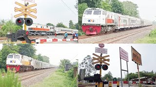 ASPAL DITENGAH JALAN PERLINTASAN KERETA API SUDAH DIGANTI BARU! JPL 122 Citarik Timur Lemah Abang