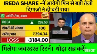 IREDA share news today|Ireda stock price today|IREDA share hold or sale|IREDA stock review by expert