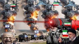 Israeli Secret Weapons Supply Convoy Badly Destroyed by Irani Jets, Drones & Helicopters - GTA 5