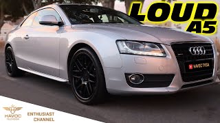 Audi A5 3.2 V6 8T3 | You wont believe how loud this car is!!