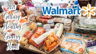 2021 GETTING HEALTHY GROCERY HAUL I WALMART GROCERY HAUL I FAMILY OF 6 I Samantha Greenwalt