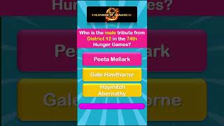 Hunger Games Expert? Take This SuperFan Trivia Quiz To Find Out! #shorts