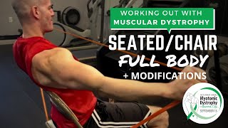 SEATED EXERCISES | Full Body Workout | Muscular Dystrophy