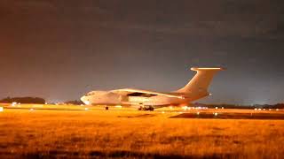 Lindo Pouso em Belém Ilyushin -76  avião russo procedente da cidade de Lima no Peru