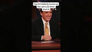 Top 10 Celebrity Guests on the Late Late Show | #shorts #viral #craigferguson #celebrity