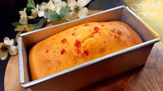 ইলেকট্রিক বিটার ছাড়া চুলায় অরেঞ্জ কেক | Chulay Orange Pound Cake Recipe Without Electric Beater