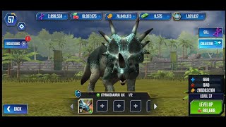 JURASSIC WORLD THE GAME STYRACOSAURUS LUX!!