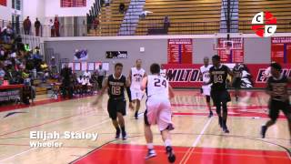 Elijah Staley DUNKS ALL OVER defender