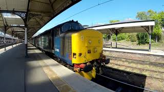 Class 37 Short Set Norwich To Lowestoft || 4K || Wherry Lines