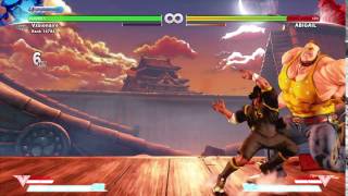 STREET FIGHTER V Rashid New Stun Combo on Abigail