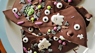 Halloween Chocolate Bark