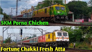 (2 in 1) Agressive Advertised WAP-7s ! Chennai Ahmedabad + Chennai Mumbai Express