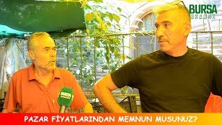 Pazar fiyatlarından memnun musunuz?