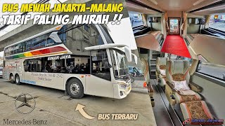 RP 350.000 DAPET FASILITAS SEMEWAH INI ?? Ke Malang Naik Bus Sinar Jaya Double Decker (Eps.1)