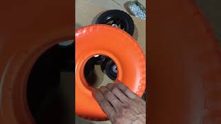 260x85 Hand truck Tires, Hand trolley PU foam wheels, Hand Truck Rubber Wheels and flat free tire