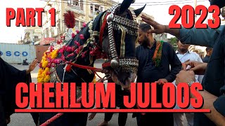 Chehlum Imam Hussain (A.S) In Karachi | 2023 | Part 1