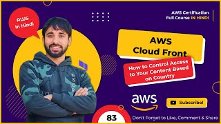 AWS Tutorials - 83 - How to Control Access to Your Content Based on Country - CloudFront In Hindi