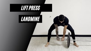 ALLENAMENTO LANDMINE : LIFT PRESS