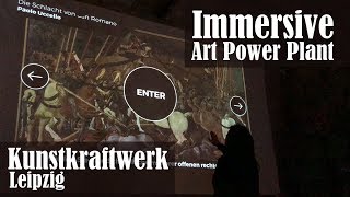 The Art Power Plant : Exploring Immersive Art at Kunstkraftwerk in Leipzig's Plagwitz